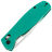 Нож CJRB Prado sandpolish сталь AR-RPM9 рукоять Aqua Green G10 (J1936-AG)