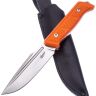 Нож Kizlyar Supreme Baikal сталь D2 Stonewash рукоять Orange G10