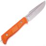 Нож Kizlyar Supreme Baikal сталь D2 Stonewash рукоять Orange G10