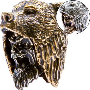 Бусина темлячная Black Raven Егерь (Bronze) (BR-037/BR-038)