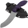 Нож Волчий Век Кондрат-12 сталь N690 WA рукоять Purple G10