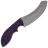 Нож Волчий Век Кондрат-12 сталь N690 WA рукоять Purple G10