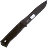 Нож Кизляр Филин сталь AUS-8 черный рукоять резина Черный (014305)