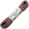 Паракорд Atwoodrope 550 Parachute Cord red camo 30м (США)