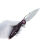 Нож Rike Knife Thor6 сталь M390 рукоять Black/Purple Titanium