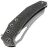 Нож We knife Epaulette polished gray сталь M390 рукоять Diamond Pattern Gray Titanium (WE24024-4)