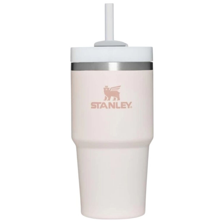 Термокружка Stanley Quencher H2.0 с трубочкой 0.59л светло-розовая (10-11911-025)