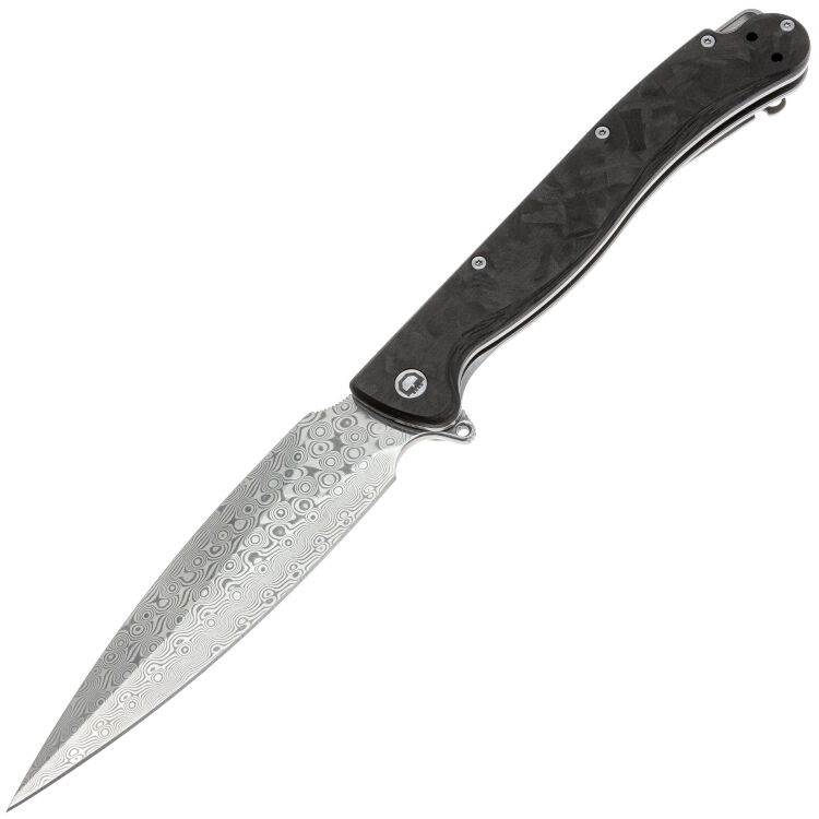 Нож Daggerr Vendetta 3.0 LE сталь Damascus рукоять Marble Carbon/Steel