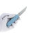 Нож Owl Knife Liza сталь Elmax рукоять микарта Джинс голубая