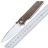 Нож Real Steel Sacra stonewash сталь K110 рукоять Natural Micarta (7711N)