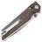 Нож Real Steel Sacra stonewash сталь K110 рукоять Natural Micarta (7711N)