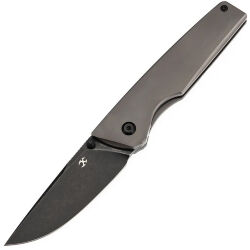Нож Kansept Chimera blackwash сталь S35VN рукоять Bronze Anodized Titanium