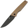 Нож Kansept Chimera blackwash сталь S35VN рукоять Bronze Anodized Titanium