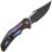 Нож We Knife Magnetron blackwash сталь CPM-20CV рукоять Black Ti/Flamed Ti
