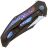 Нож We Knife Magnetron blackwash сталь CPM-20CV рукоять Black Ti/Flamed Ti