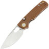 Нож Vosteed Porcupine satin сталь 14C28N рукоять Brown Micarta
