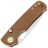 Нож Vosteed Porcupine satin сталь 14C28N рукоять Brown Micarta