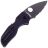 Нож Spyderco Lil' Native Serrated Black сталь S30V рукоять G10 (C230GSBBK)