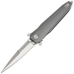 Нож Artisan Cutlery Hornet сталь M390 рукоять Gray Titanium