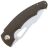 Нож Artisan Cutlery Xcellerator stonewash сталь AR-RPM9 рукоять Green Micarta