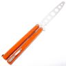 Нож Boker Plus Balisong Trainer сталь 420 рукоять Orange G10 (01BO699SOI)