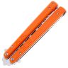 Нож Boker Plus Balisong Trainer сталь 420 рукоять Orange G10 (01BO699SOI)