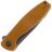 Нож Kizer The Swedge black сталь 9Cr18MoV рукоять Brown G10