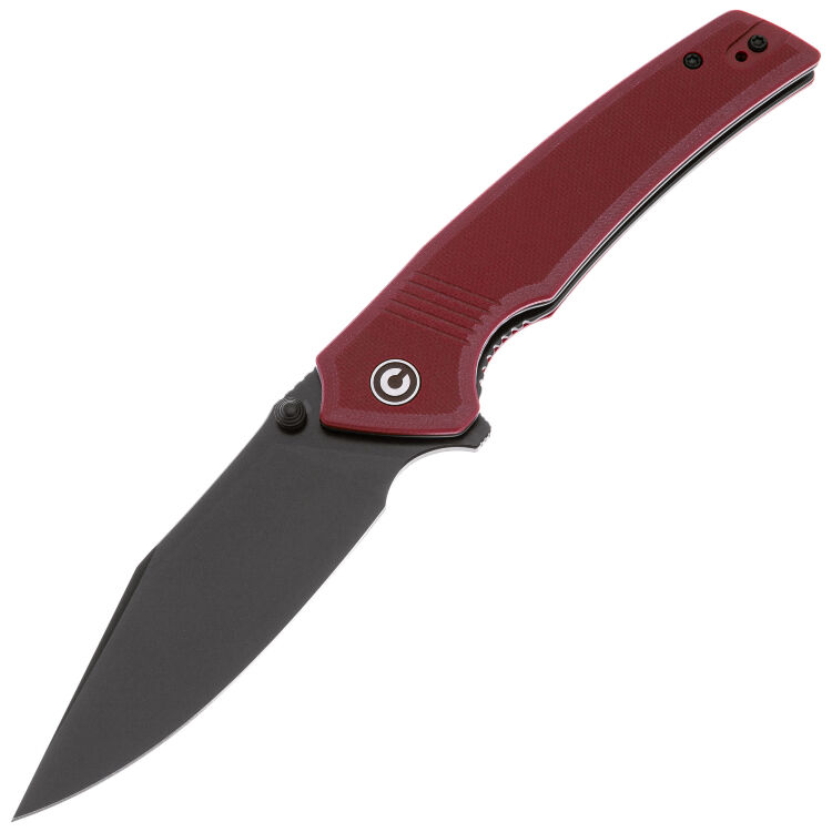 Нож CIVIVI Tranquil black сталь 14C28N рукоять Burgundy G10 (C23027-2)