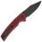 Нож CIVIVI Tranquil black сталь 14C28N рукоять Burgundy G10 (C23027-2)