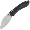 Нож Vosteed Mini Nightshade red thumb stud stonewash сталь 14C28N рукоять Black G10