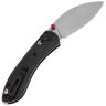 Нож Vosteed Mini Nightshade red thumb stud stonewash сталь 14C28N рукоять Black G10