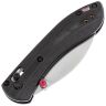 Нож Vosteed Mini Nightshade red thumb stud stonewash сталь 14C28N рукоять Black G10