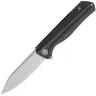 Нож Petrified Fish Forward satin сталь D2 рукоять Black G10