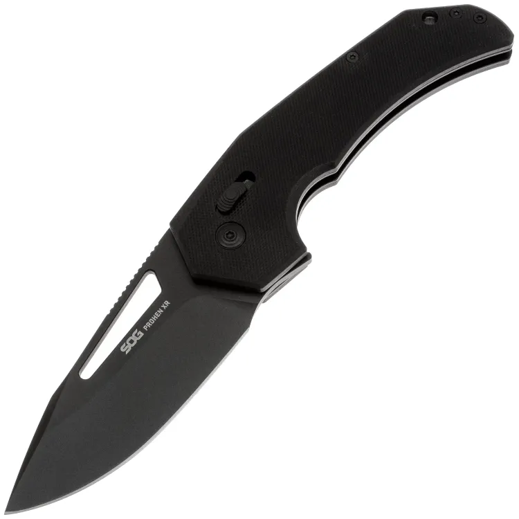 Нож SOG Prohen XR PVD сталь Cryo D2 рукоять Black G10 (12-25-01-57)