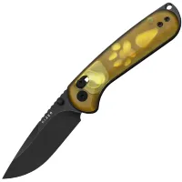 Нож Kizer Buddy II blackwash сталь AEB-L рукоять PEI