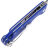 Нож Daggerr Sting Mini beadblast сталь VG-10 рукоять Blue G10