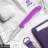 Нож Daggerr Toothpick DL stonewash сталь 8Cr14MoV рукоять Purple FRN