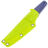 Нож Owl Knife Tyto XS Miss Owl сталь JM390 рукоять микарта Джинс фиолетовая