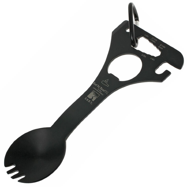 Ложка-брелок CRKT Eat'N Tool XL Black (9110KC)