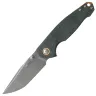 Нож Viper Katla stonewash сталь M390 рукоять Black canvas micarta (V5982CB)