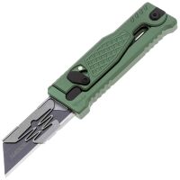 Нож Reate EXO-U сталь Stainless steel рукоять Diamond Pattern/Green Aluminium