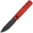 Нож Real Steel G-Drop black сталь Nitro-X7 рукоять Red G10 (7802BR)
