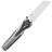 Нож Kizer Staff satin сталь S45VN рукоять Grey Titanium/Carbon Fiber