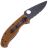 Нож Spyderco Tenacious Black PS сталь 8Cr13MoV рукоять Brown G10 (C122GPSBBN)