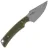 Нож N.C. Custom Shard stonewash сталь AUS-8 рукоять Olive G10