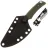 Нож N.C. Custom Shard stonewash сталь AUS-8 рукоять Olive G10