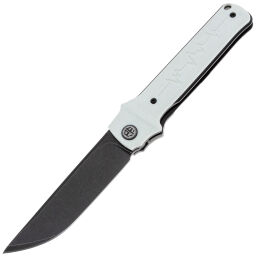 Нож Petrified Fish Tena blackwash сталь D2 рукоять White G10 Нож Petrified Fish Tena blackwash сталь D2 рукоять White G10