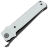 Нож Petrified Fish Tena blackwash сталь D2 рукоять White G10