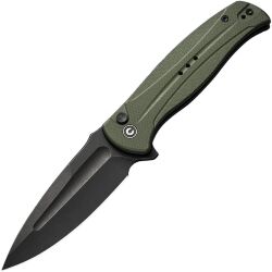 Нож CIVIVI Incindie blackwash сталь 14C28N рукоять OD Green G10 (C23053-2)