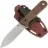 Нож PhantomTools Kephart сталь Cromax рукоять Natural canvas Micarta